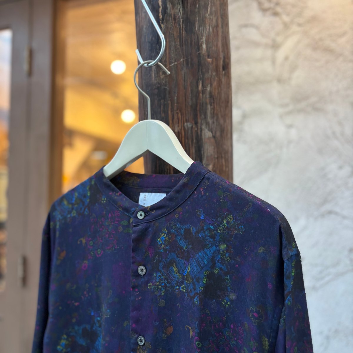 DAY NIGHT スナフシャツ <navy> 【BRU NA BOINNE】 | CLOTH