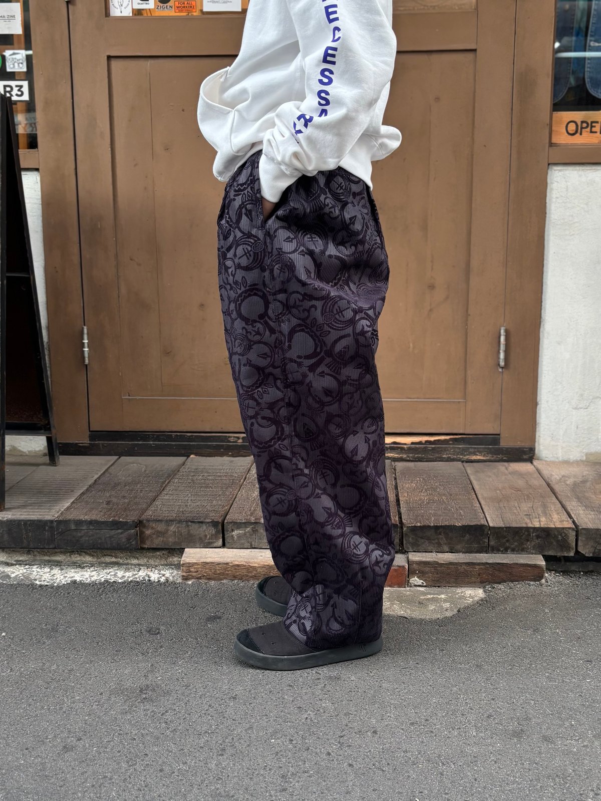 NAJA CORDUROY ACTIVE PANTS 【Tuitaci】【朔】 | CLOTH