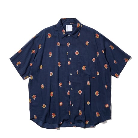 ルーラブーラMGTブラウス <navy> 【BRU NA BOINNE】