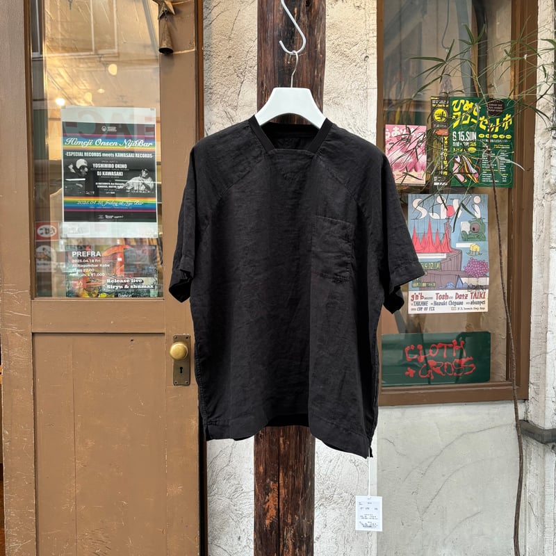 オースターT <black> 【BRU NA BOINNE】 | CLOTH+CROSS オースターT <black> 【BRU NA BOINNE】 | CLOTH+CROSS