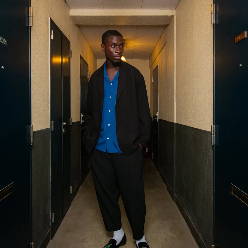 ジャケット・アウター Eanbe LOOSE BOY JACKET BLACK LOOSE BOY JACKET / BLACK – Eanbe