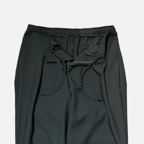 RELAXING Melange Pants <charcoal gray>【soglia】