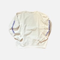 NOUN/TATE SWEAT <white> 【Necessary or Unnecessary】