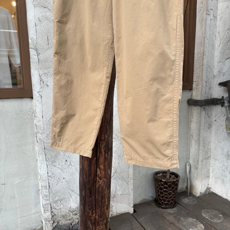 サピエンス・C・パンツ <beige>【BRU NA BOINNE】 | CLOTH+CROSS