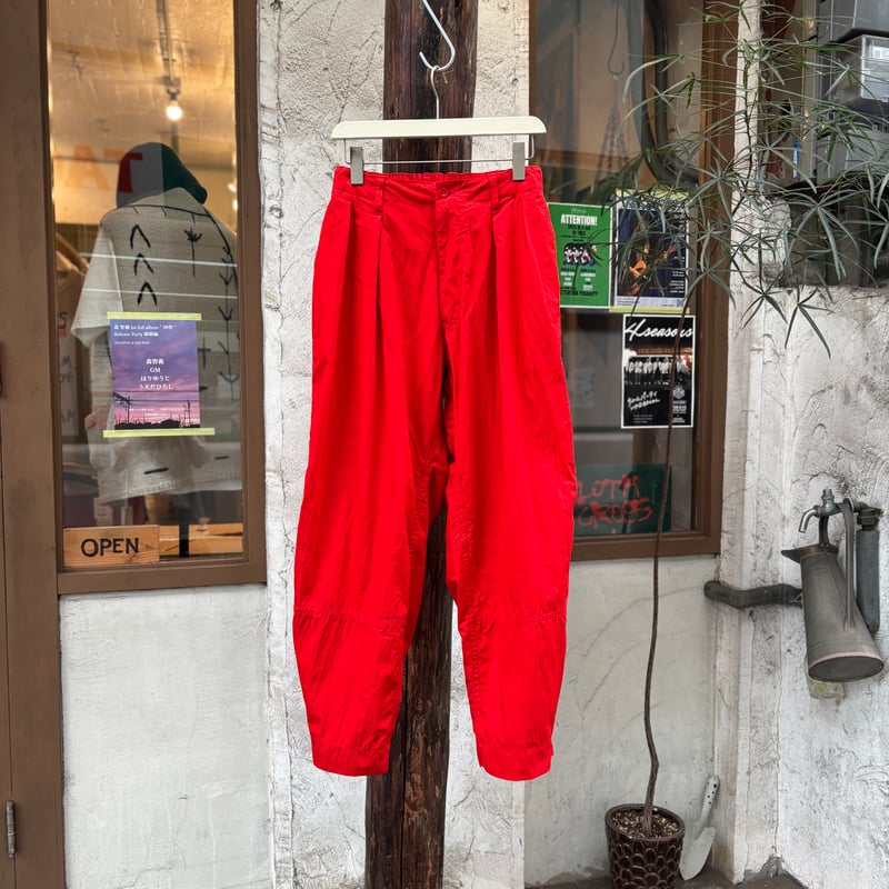 パラドックスパンツ <red> 【BRU NA BOINNE】 | CLOTH+CROSS