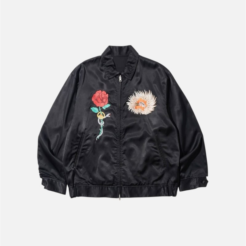 【BRU NA BOINNE】Chiken Heart Jumper BLK CHICKEN HEART JUMPER <black> 【BRU NA BOINNE】 |