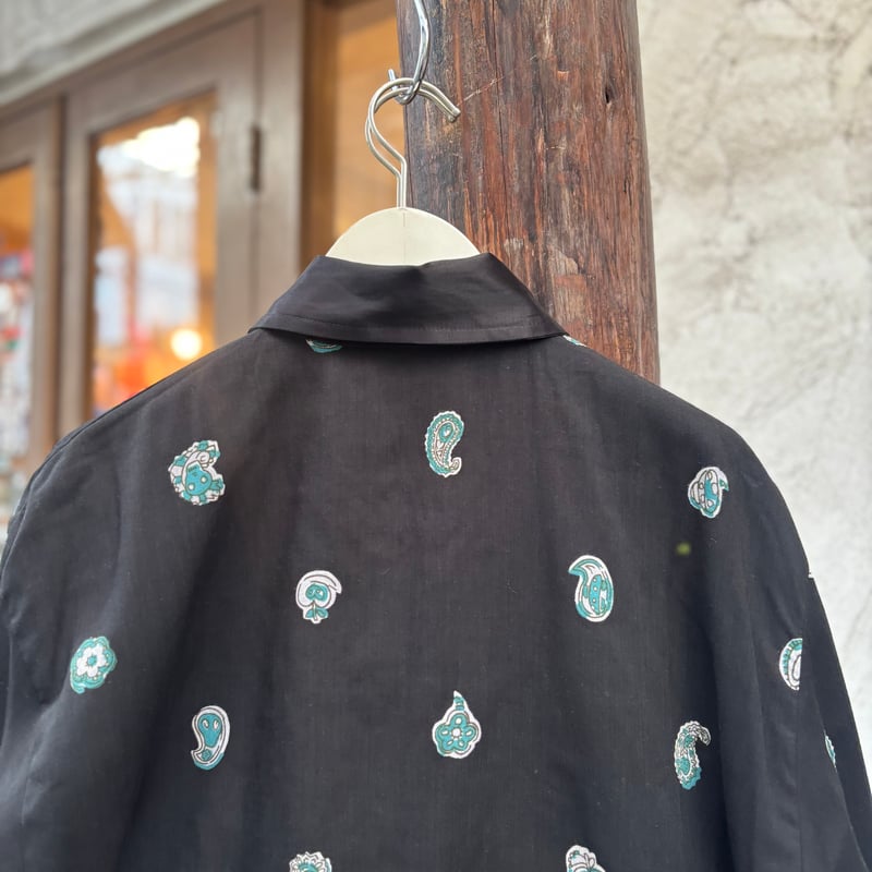 【BRU NA BOINNE】Chiken Heart Jumper BLK CHICKEN HEART JUMPER <black> 【BRU NA BOINNE】 |