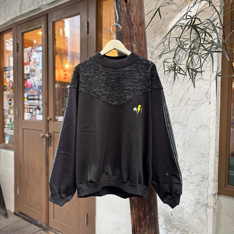 MK-24A-C-CHAPPPIE-SWEAT TYPE-E(BLACK x GRAY)【masterkey】