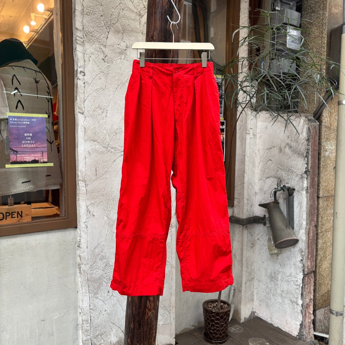 パラドックスパンツ <red> 【BRU NA BOINNE】 | CLOTH+CROSS