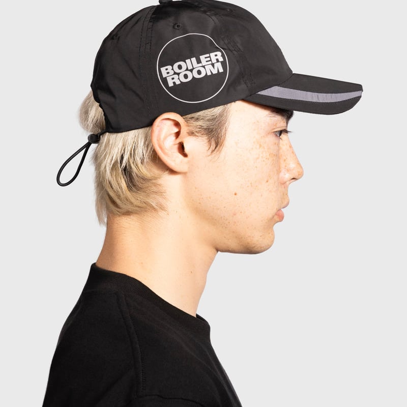 BR x Pleasures Cap Black 【BOILER ROOM】 【PLEASUR
