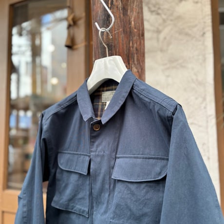 "TREE W JACKET” <navy> 【THE UNION】 【THE FABRIC】
