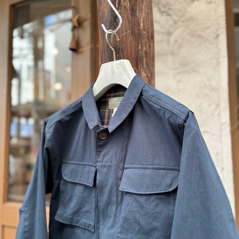 TREE W JACKET” <navy> 【THE UNION】 【THE FABRIC】