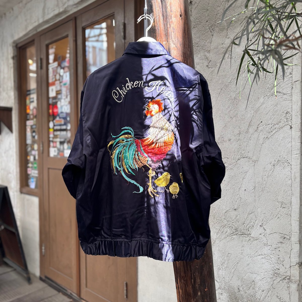 【BRU NA BOINNE】Chiken Heart Jumper BLK CHICKEN HEART JUMPER <black> 【BRU NA BOINNE】 |
