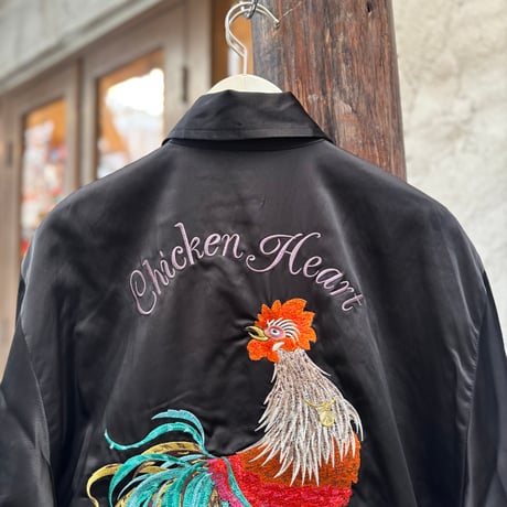 CHICKEN HEART JUMPER <black> 【BRU NA BOINNE】