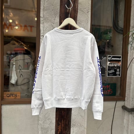 NOUN/TATE SWEAT <white> 【Necessary or Unnecessary】