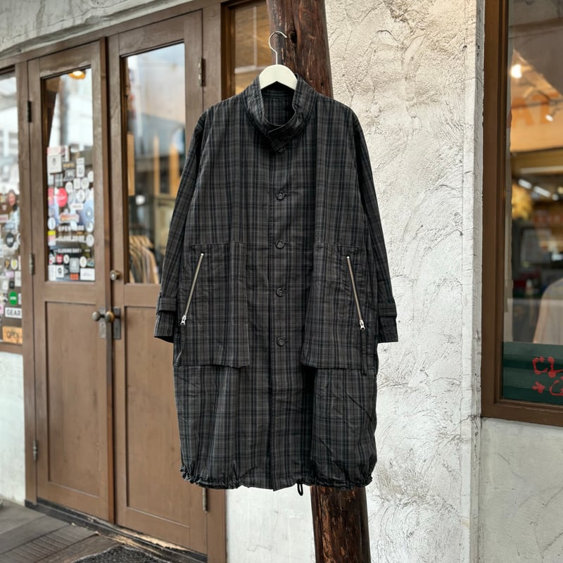 パラドックスコート“check” 【BRU NA BOINNE】 | CLOTH+CROSS パラドックスコート“check” 【BRU NA BOINNE】 | CLOTH+CROSS