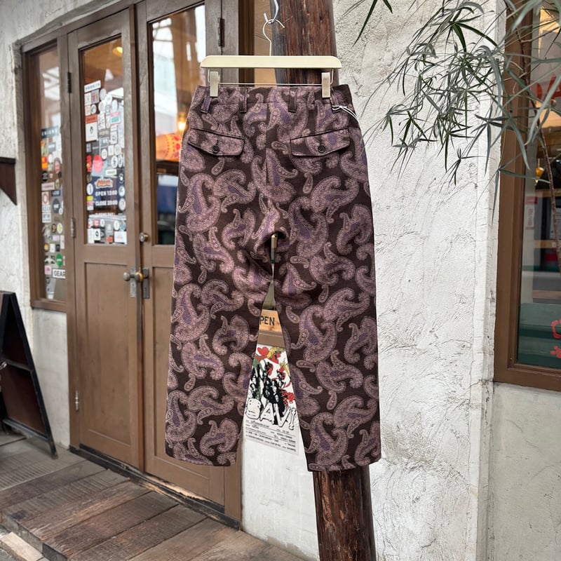 ジョージBIGペイズリーパンツ 【BRU NA BOINNE】 | CLOTH+CROSS