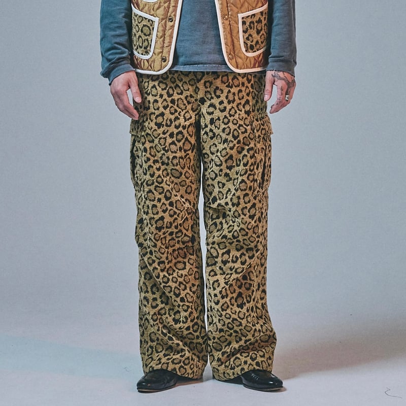 tuitaci パンツ tuitaci KASURI RAINBOW 2TUCK TROUSER