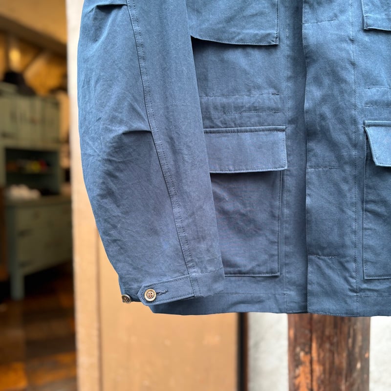 the union the fabric ジャケット TREE W JACKET” <navy> 【THE UNION】 【THE FABRIC】