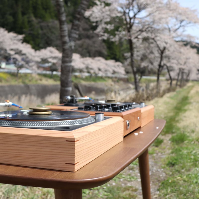ターンテーブルフレーム 【HIGO BEAT】 | CLOTH+CROSS ターンテーブルフレーム 【HIGO BEAT】 | CLOTH+CROSS