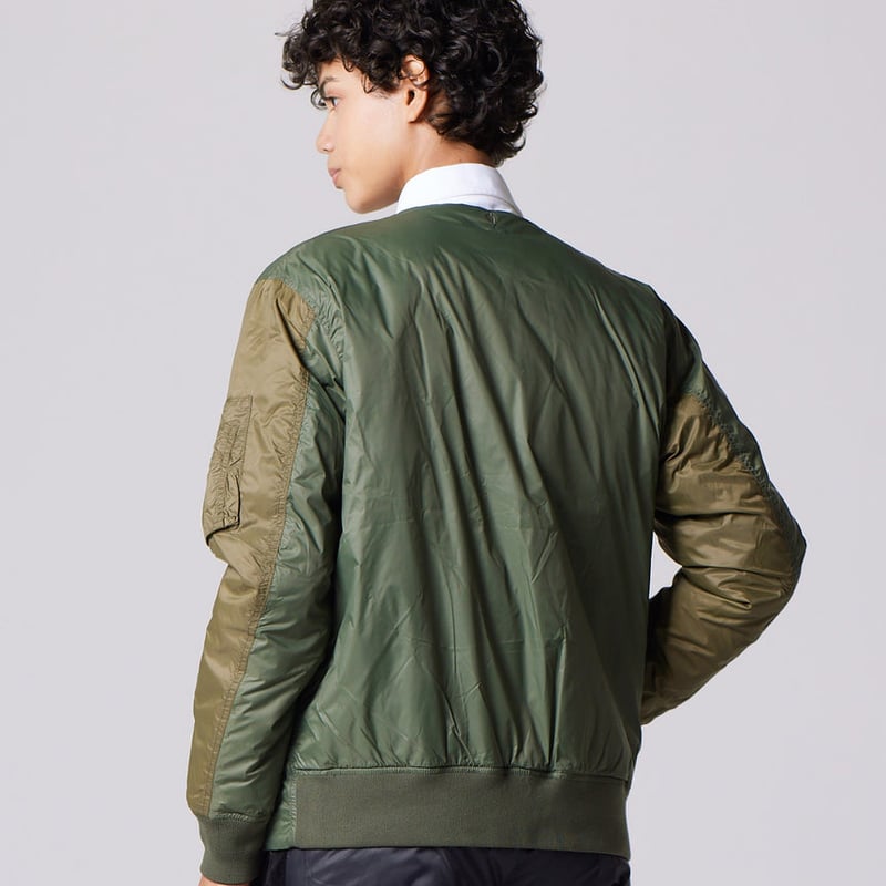 値引き歓迎！！ kiks tyo リバーシブルジャケット MA-1 （中古・古着  