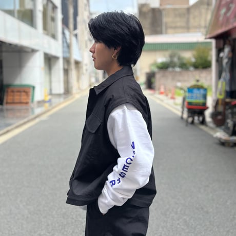 NOUN/TATE SWEAT <white> 【Necessary or Unnecessary】