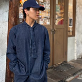ソムニウムデニムシャツ 【BRU NA BOINNE】 幻想と遊ぶデニムシャツ – BRU NA BOINNE「ソムニウムデニム
