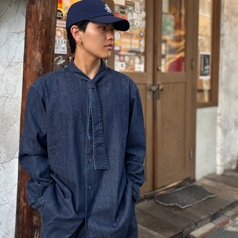 ソムニウムデニムシャツ 【BRU NA BOINNE】 ソムニウムデニムシャツ 【BRU NA BOINNE】デニム/シャツ/長袖