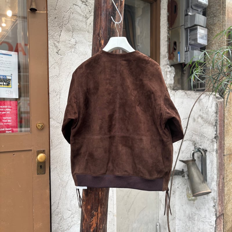 BEHATI 2号 <brown>【BRU NA BOINNE】レザー/プルオーバー/ | C
