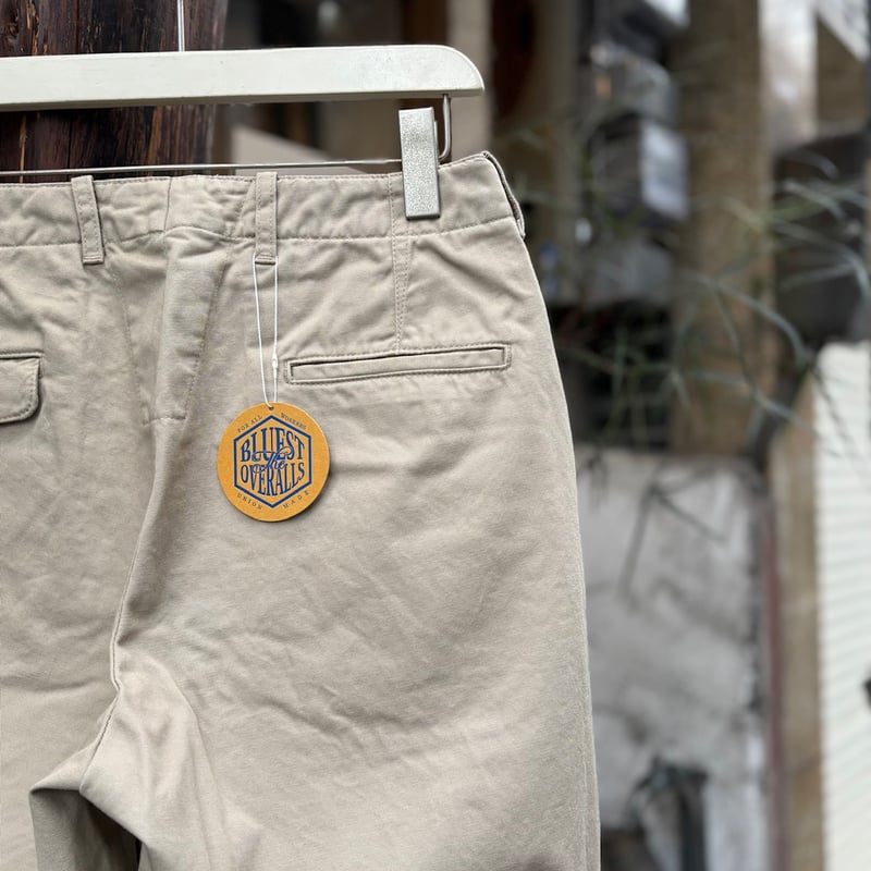 CHINOS <beige> 【THE UNION】 【THE BLUEST OVERALLS