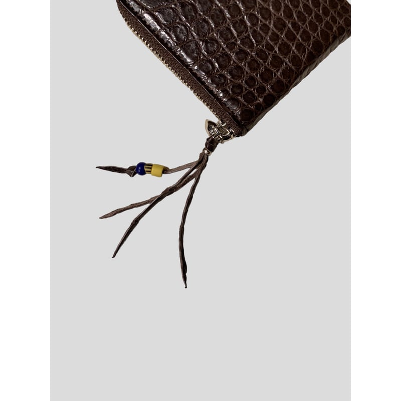 BRU NA BOINNE ブルーナボイン クロコスモールウォレット 未使用 BRU NA BOINNE (ブルーナボイン) クロコスモールウォレット