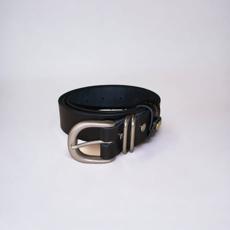 Leather Belt <black> 【○△□】