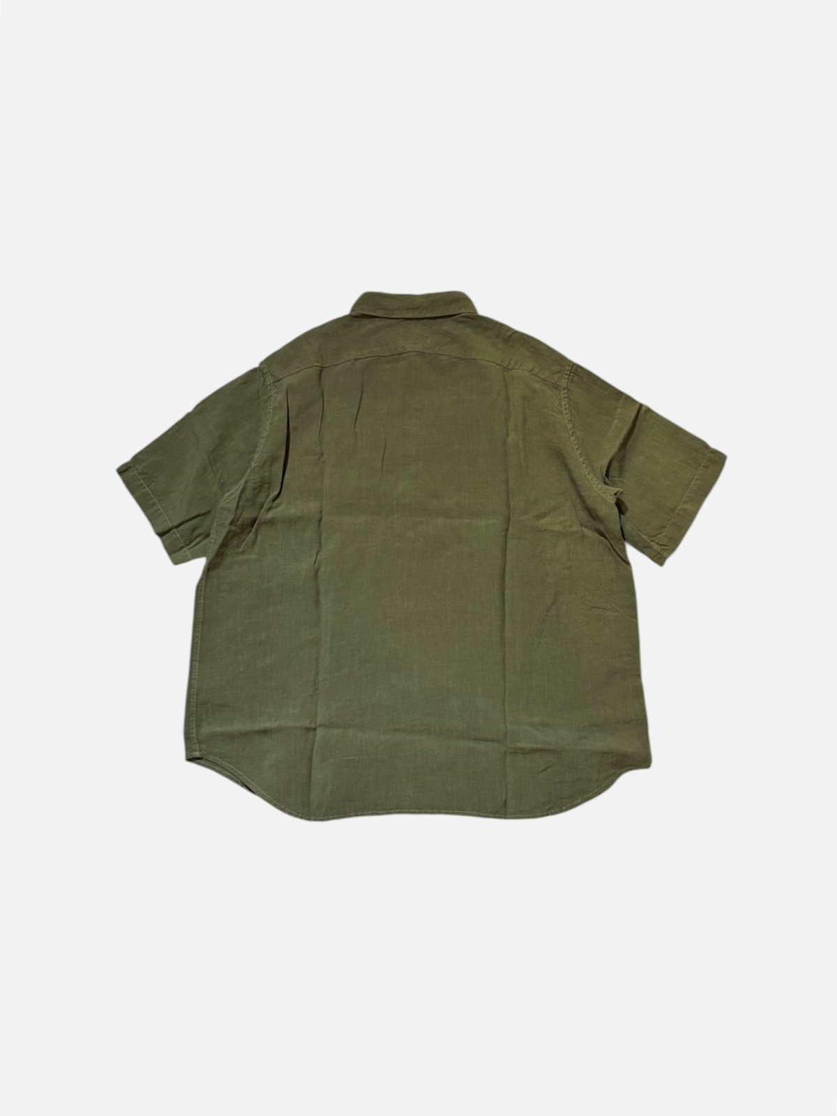 グランパリネンシャツ <khaki green> 【BRU NA BOINNE】 | CLOT