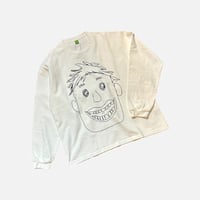 Warau L/S TEE <white>【warau】
