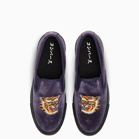 ALL STAR KUNGFU SLIP-ON <royal purple/black> 【CONVERSE】