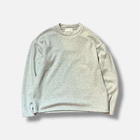 BOMBERHEAT Mock Neck Long T <杢gray> 【soglia】
