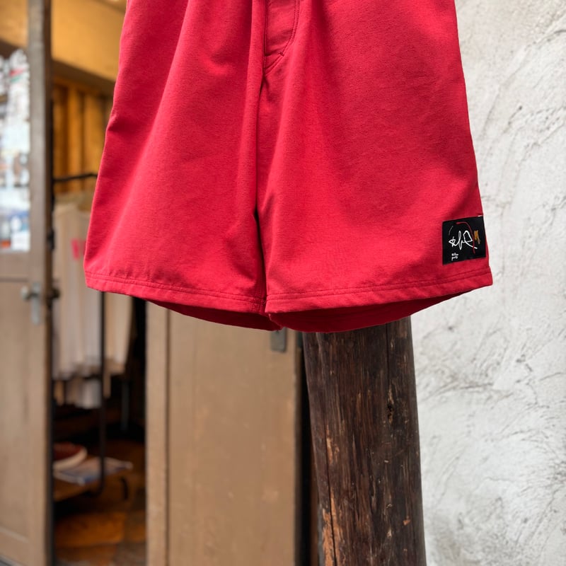 P-030<red> 【Willow pants】赤/ショーツ/限定 | CLOTH+CROSS