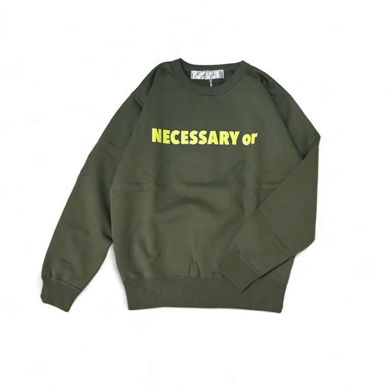 NOUN SWEAT CREW 【Necessary or Unnecessary】 | CL