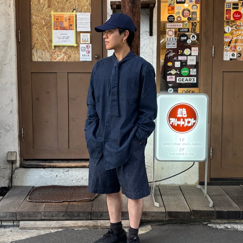 ソムニウムデニムシャツ 【BRU NA BOINNE】 ソムニウムデニムシャツ 【BRU NA BOINNE】デニム/シャツ/長袖