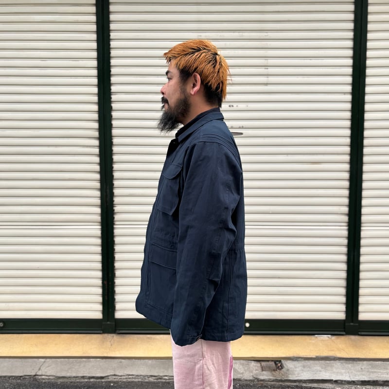 the union the fabric ジャケット TREE W JACKET” <navy> 【THE UNION】 【THE FABRIC】