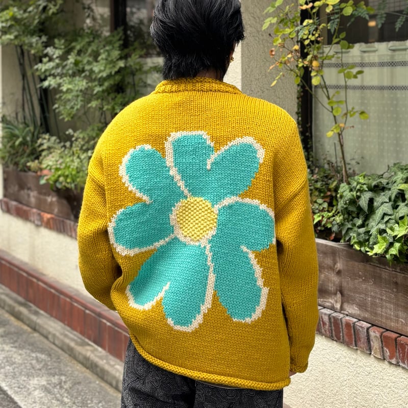 美品 Chah Chah FLOWER with LOVE HAND KNIT CC 