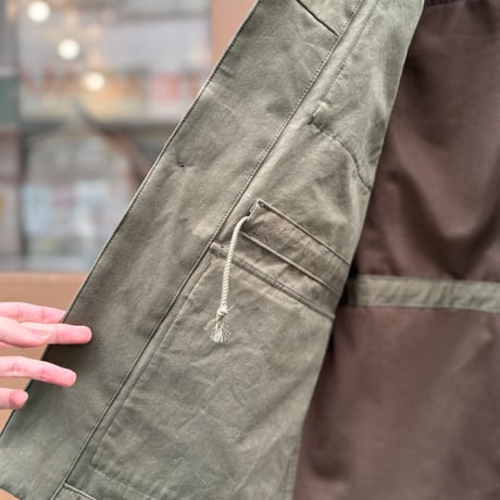 "TREE W JACKET” <olive> 【THE UNION】 【THE FABRIC】