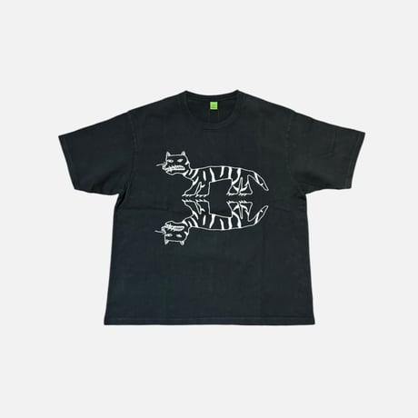 Doub ToraS/S TEE <black>【warau】