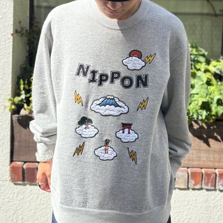 風鈴　bru na boinne フード パーカー ネック ボア BRU NA BOINNE (ブルーナボイン) ラッキーパーカー2号