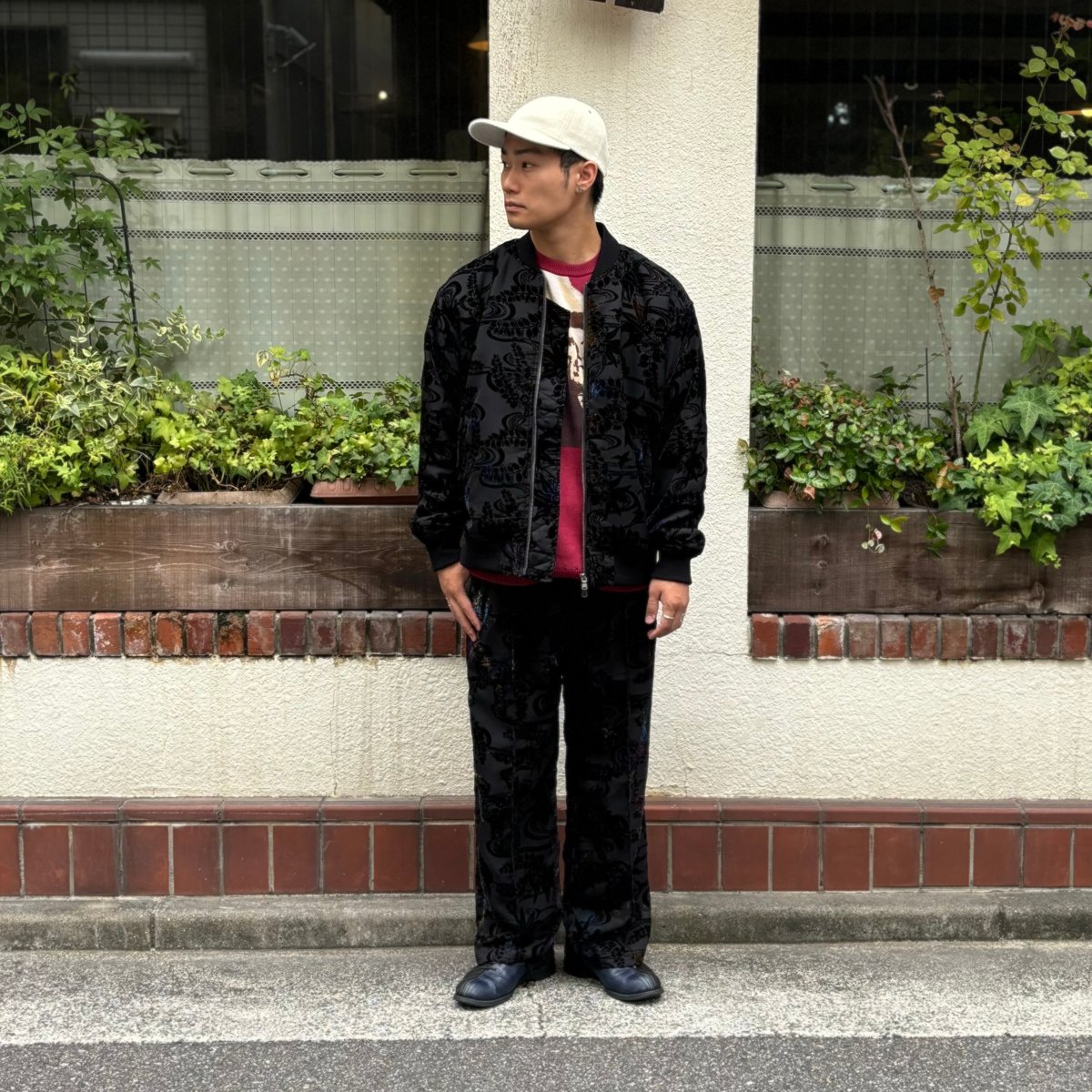 RYUKYU DYEING VELVET PANTS 【Tuitaci】【朔】 | CLOTH RYUKYU DYEING VELVET PANTS 【Tuitaci】【朔】 | CLOTH
