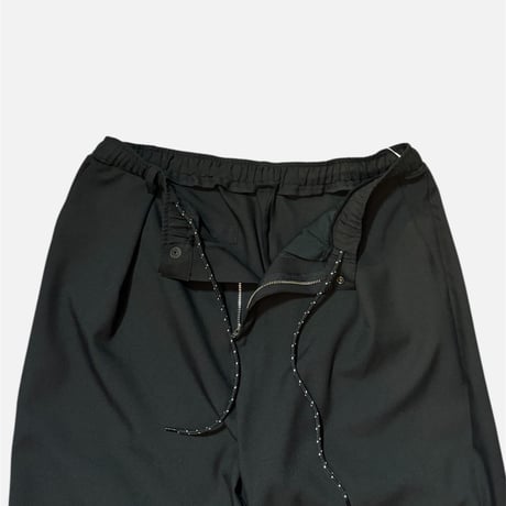RELAXING Melange Pants <black>【soglia】