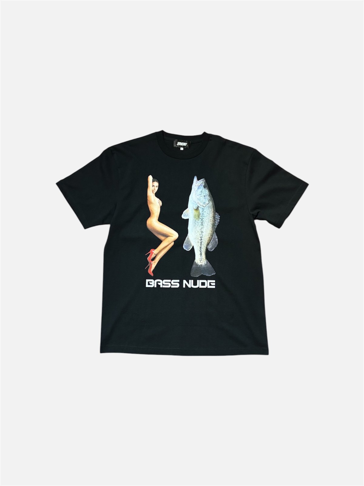 BASS NUDE Tee <black>【TASF】 | CLOTH+CROSS