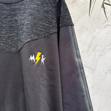 MK-24A-C-CHAPPPIE-SWEAT TYPE-D(GRAY x BLACK)【masterkey】