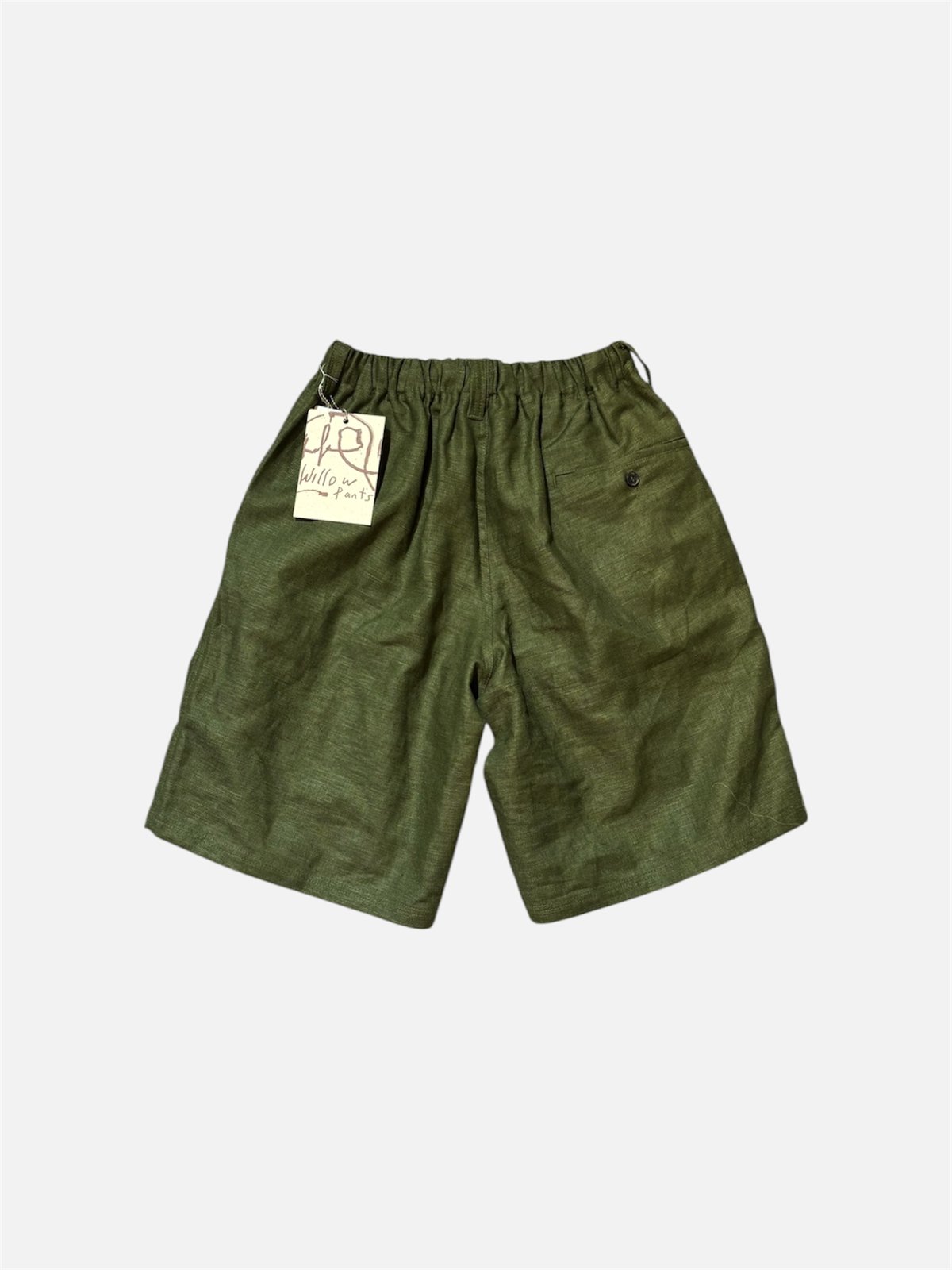 Willow pants ウィローパンツ　ショーツ ハーフパンツ グルカショーツ URBSから、唯一無二のブランド「Willow Pants」への別注ウエストポーチ