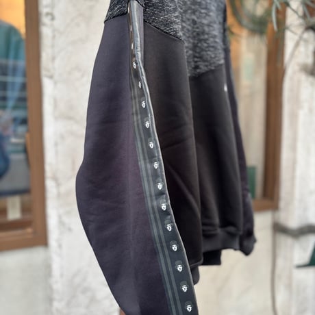 MK-24A-C-CHAPPPIE-SWEAT TYPE-D(GRAY x BLACK)【masterkey】